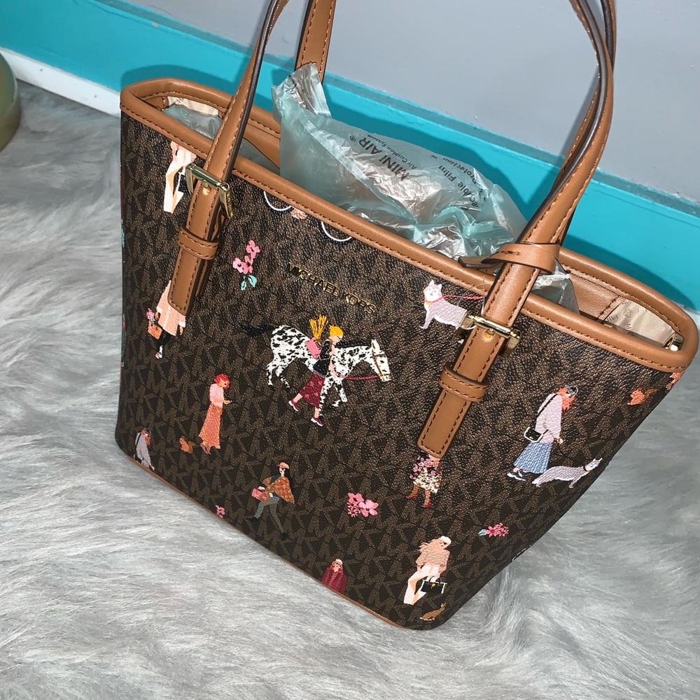 Medium Michael Kors Multi Color Satchel